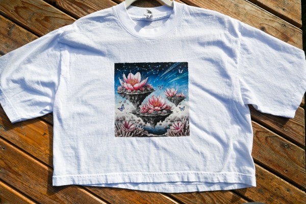 Floating Palace - Crop Top Tee
