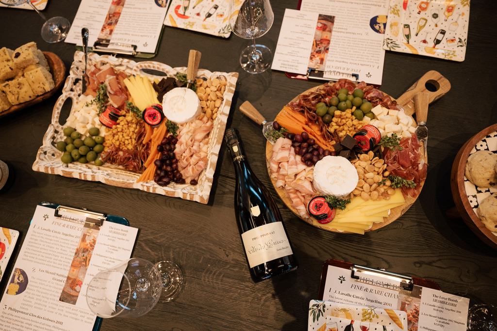 Food image at a ZenWine event